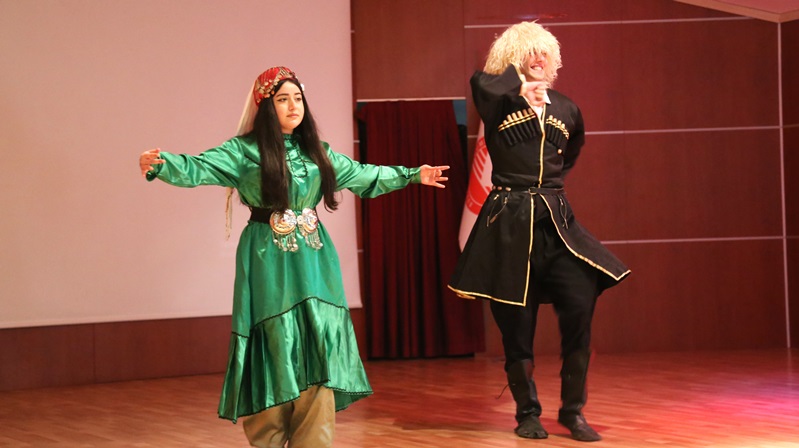 Gümüşhane Üniversitesi’nde eğitim gören uluslararası öğrenciler tarafından gerçekleştirilen “Uluslararası Öğrenciler