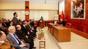 Bugün Gümüşhane’de önemli iki toplantı yapıldı. Vali&nbsp; Alper Tanrısever başkanlığında,