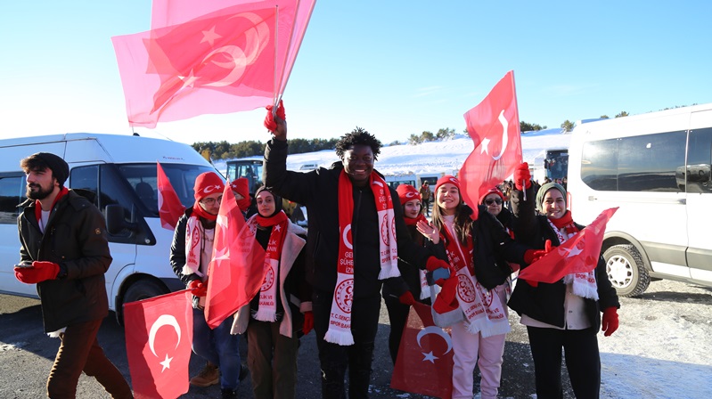 Gümüşhane Üniversitesi’nin &nbsp;uluslararası öğrencileri, Sarıkamış Harekâtı sırasında donarak şehit düşen