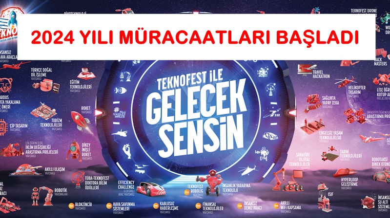 İlkokul, ortaokul, lise, üniversite, lisansüstü öğrencilerin ve mezunların katılabileceği TEKNOFEST