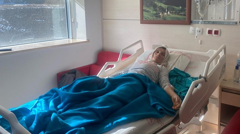 Torul ilçesine bağlı Yücebelen köyünde yaşayan 65 yaşındaki Emine Kaya,