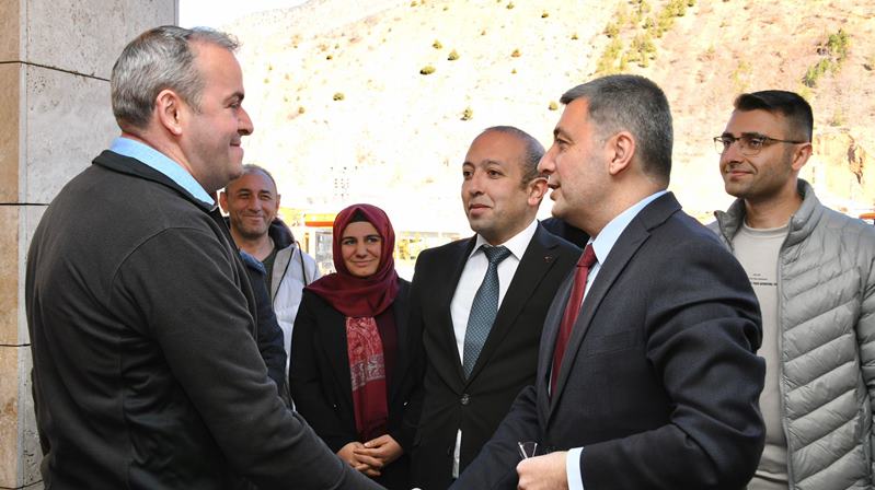 Gümüşhane Valisi Alper Tanrısever, kurum ziyaret ve incelemeleri kapsamında bugün