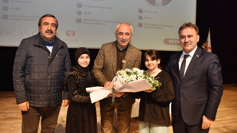 Gümüşhane Belediyesi; kültür etkinlikleri kapsamında Şair ve Yazar Prof.Dr. Nurullah