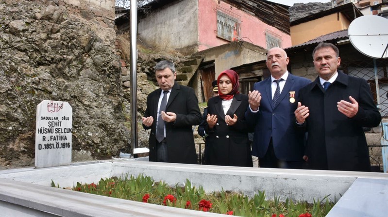 Gümüşhane Valisi Alper Tanrısever; 1916 yılında Gümüşhane merkez ilçe Hasanbey