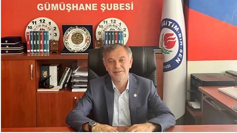 Eğitin-Bir-Sen Gümüşhane 1. Nolu Şube Başkanı ve Memur-Sen Gümşhane İl