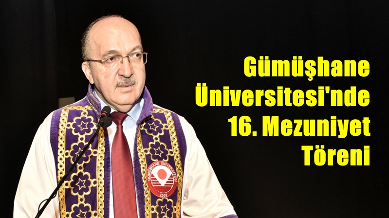 Rektör Prof.Dr. Halil İbrahim Zeybek konuşmasıyla, öğrenciler de açtıkları pankartlarla