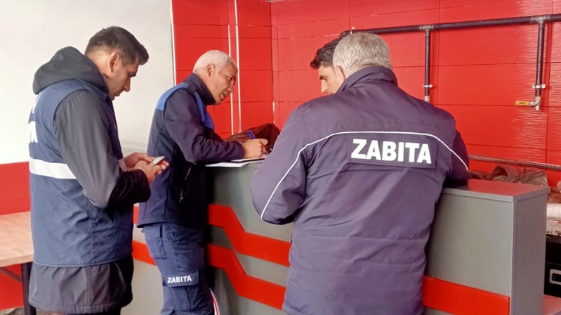 Gümüşhane Belediyesi Zabıta Müdürlüğü ekipleri, bir günde yaklaşık 150 iş