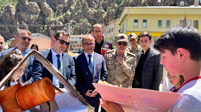 Kaymakam Muhammet Kılıçaslan’ın yakın ilgi ve destekleri ve Milli Eğitim