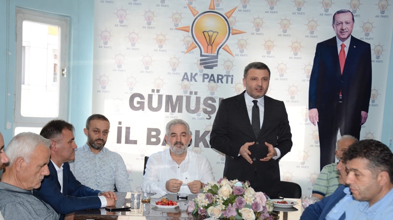 Gümüşhane Milletvekili Av. Celalettin Köse, AK Parti İl Başkanlığı’nda düzenlenen
