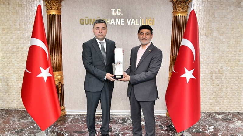 Gümüşhane Valisi Alper Tanrısever, İran İslam Cumhuriyeti Trabzon Başkonsolosu Naser