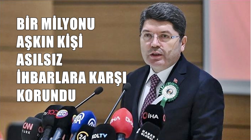 Adalet Bakanı Yılmaz Tunç, masumiyet karinesinin korunması amacıyla hayata geçirilen