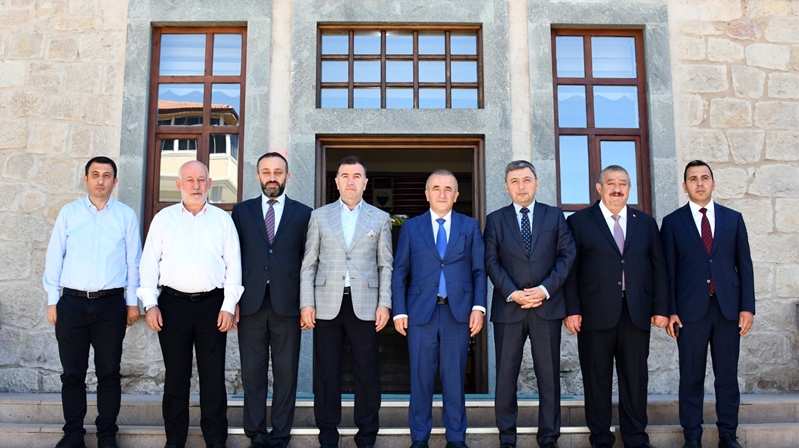Kelkit Havzası Kalkınma Birliği Encümen toplantısı için Gümüşhane Valisi Alper