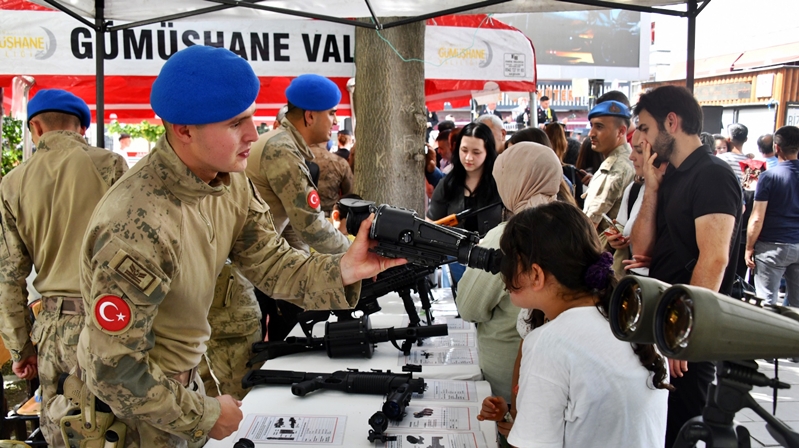 Gümüşhane’de Jandarma Teşkilatı’nın 185’inci kuruluş yıldönümü etkinlikleri kapsamında sergi açılışı