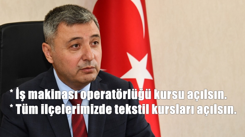 Gümüşhane’de İl İstihdam ve Mesleki Eğitim Kurulu toplantısı Vali Alper