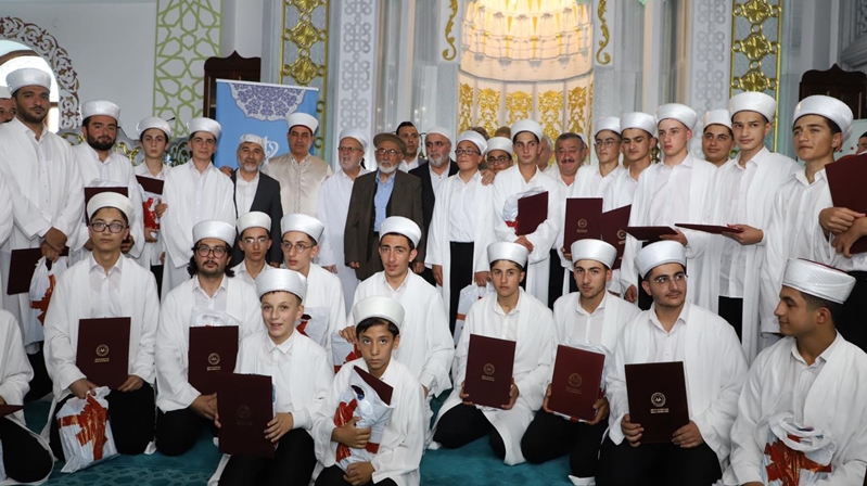 Gümüşhane’nin Kelkit İlçe Müftülüğü’ne bağlı Ünlüpınar Beldesi Kur’an Kursu’nda hafızlık