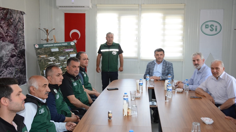 Milletvekili Köse iki önemli bilgi verdi. Birincisi Bahçecik Barajı ile