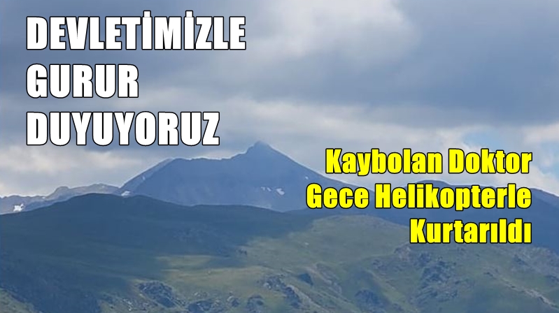 Gümüşhane’nin Torul ilçesi sınırlarındaki Artabel Gölleri Tabiat Parkında yalnız başına