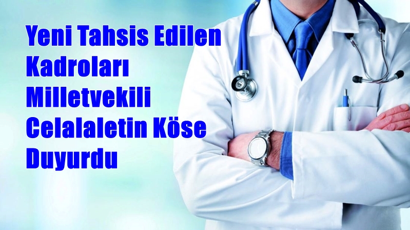 Gümüşhane’ye tarihinde ilk kez Onkoloji branşında kadro açılırken, 18’i uzman