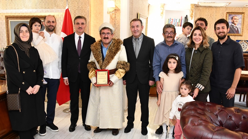 Gümüşhane’de 37.Ahilik Haftası kutlama programı kapsamında yılın ahisi, kalfası ve