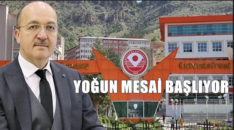 Gümüşhane Üniversitesi’nde 2024-2025 Ders yılı 23 Eylül 2024 Pazartesi günü
