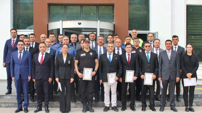 Gümüşhane İl Emniyet Müdürü İsmail Karasakal; İl Emniyet Müdür Yardımcıları