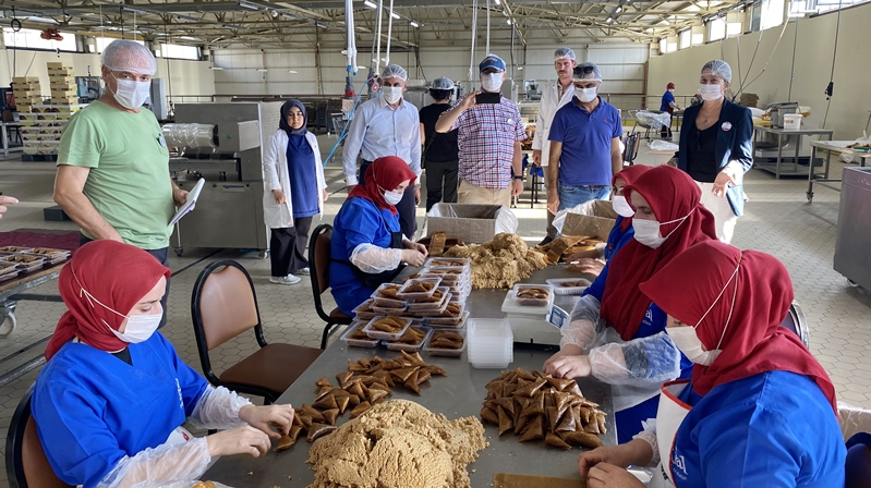 Avrupa İşletmeler Ağı Projesi kapsamında Romanya’dan Gümüşhane’ye gelen iş insanları