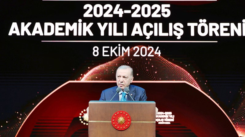 Cumhurbaşkanı Recep Tayyip Erdoğan, Beştepe Millet Kongre ve Kültür Merkezi’nde