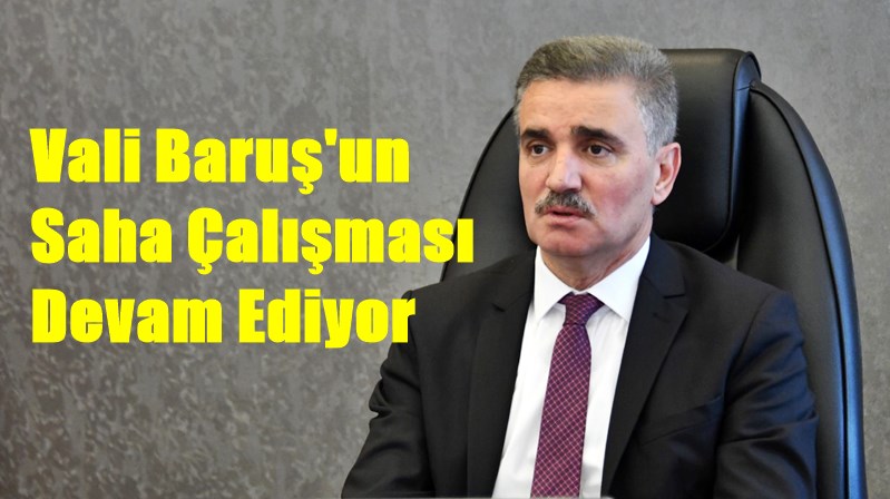 Gümüşhane’nin Yeni Valisi Aydın Baruş, kamu kurumlarının hizmet binalarında  brifing