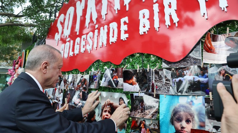 Cumhurbaşkanı ve AK Parti Genel Başkanı Recep Tayyip Erdoğan, AK