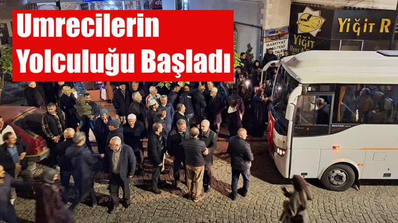 26 umreci ve bir din görevlisinden oluşan 27 kişilik kafile,