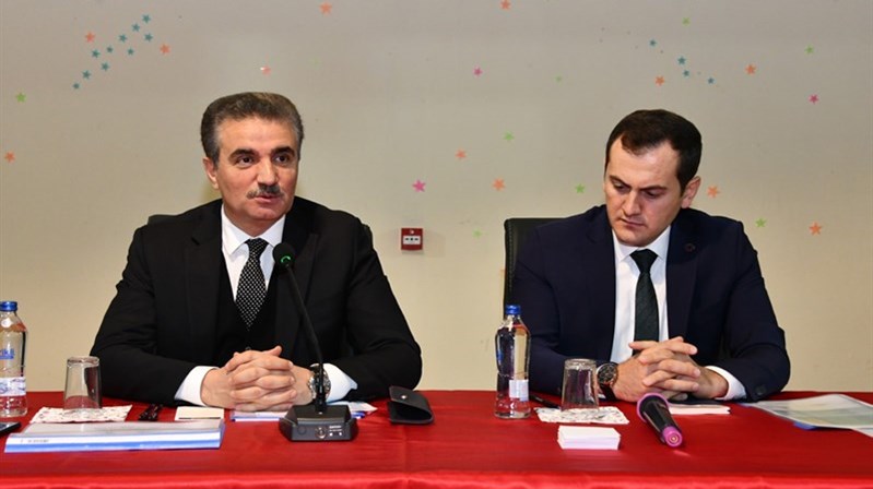 Gümüşhane Valisi Aydın Baruş, ilçe ziyaretleri kapsamında Torul ilçesinde bir