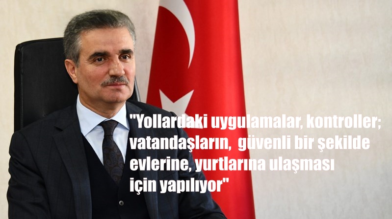 Gümüşhane Valisi Aydın Baruş, Ekim ayı asayiş ve güvenlik bilgilendirme