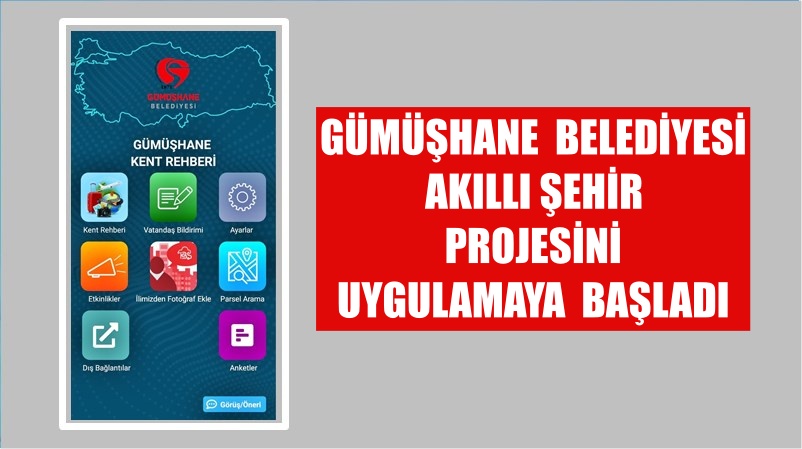 Gümüşhane Belediye Başkanı Vedat Soner Başer, Gümüşhane Belediyesi ve Gümüşhane