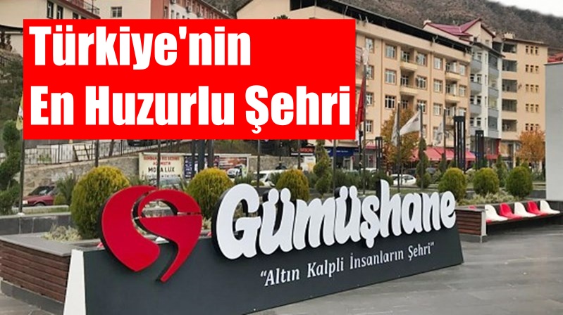 Türkiye’nin en huzurlu şehirlerinden biri olan Gümüşhane’de polis, huzur bozacak