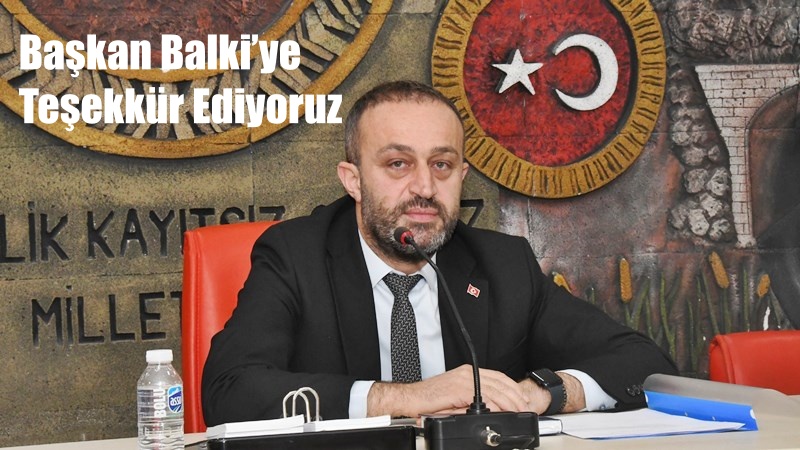 Gümüşhane İl Genel Meclisi Başkanı Av. Eşref Balki, haber sitemize