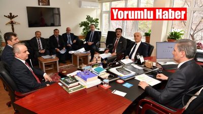 Gümüşhane Valisi Aydın Baruş, İl Özel İdaresi’ni ziyaret ederek, 2025