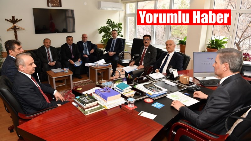 Gümüşhane Valisi Aydın Baruş, İl Özel İdaresi’ni ziyaret ederek, 2025