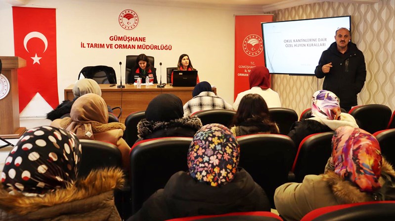 Gümüşhane İl Tarım ve Orman Müdürlüğü tarafından il genelindeki okulların