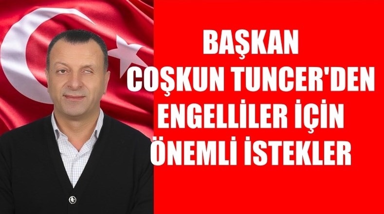 Gümüşhane Kent Konseyi Engelli Meclisi Başkanı Coşkun Tuncer, 3 Aralık