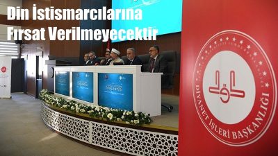 Diyanet İşleri Başkanı Prof. Dr. Ali Erbaş, Ankara’da düzenlenen 44.