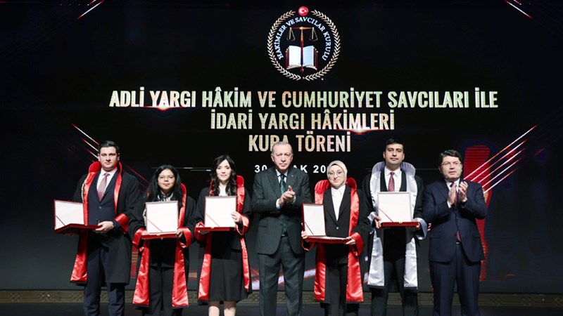 Cumhurbaşkanı Erdoğan, Adli Yargı Hâkim ve Cumhuriyet Savcıları ile İdari