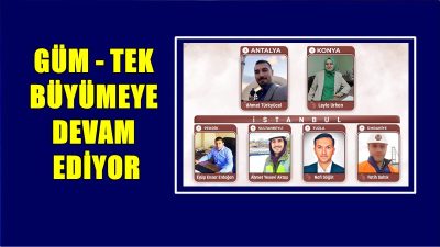 Gümüşhaneli Teknik Meslek Mensupları Derneği Olağan Genel Kurul sonrası teşkilat