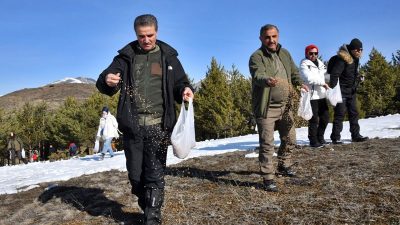 Gümüşhane’de 2 Şubat Dünya Sulak Alanlar Günü kapsamında ArzularKabaköy beldesinde