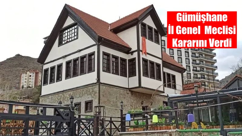 Gümüşhane İl Genel Meclisi, Şubat ayı toplantılarında aldığı kararla Balyemez