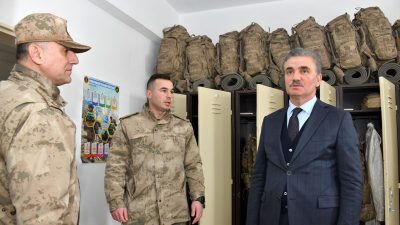 Gümüşhane Valisi Aydın Baruş’un her perşembe bir ilçede gerçekleştirdiği Asayiş