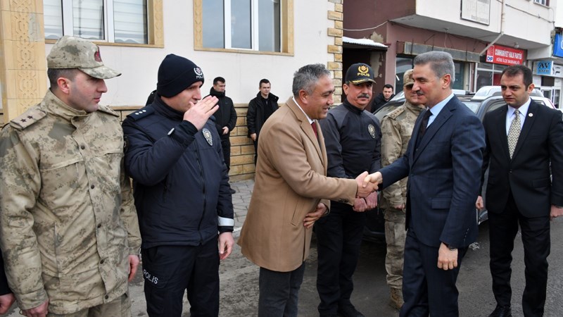 Gümüşhane Valisi Aydın Baruş, Köse ilçesinde bir dizi ziyaret ve