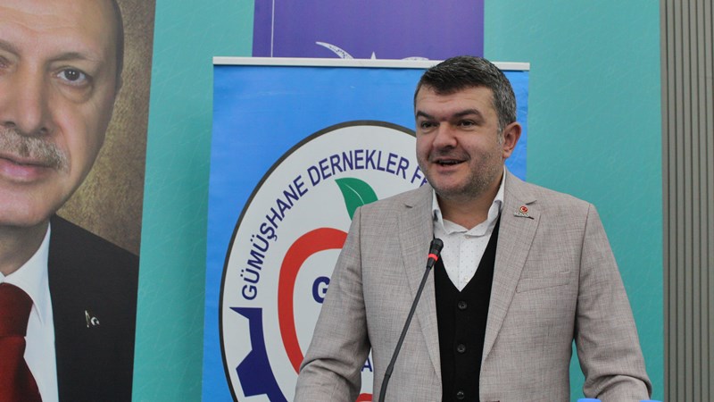 MÜSİAD Gümüşhane Başkanı Cihan Canlı, Kocaeli Gümüşhane Dernekler Federasyonu (GÜDEF)