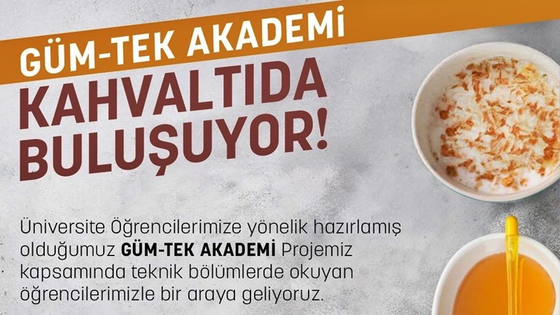 Gümüşhaneli Teknik Meslek Mensupları Derneği GÜM-TEK AKADEMİ ile yeni bir