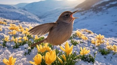 Bülbül Cemreler baharı haber veriyor,Geç kalma yollara düşüver bülbül.Günbegün dağların