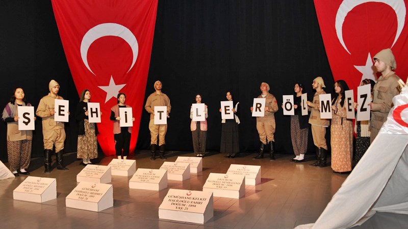 18 Mart Çanakkale Zaferi’nin 110.yıldönümü ve Şehitleri Anma Günü nedeniyle